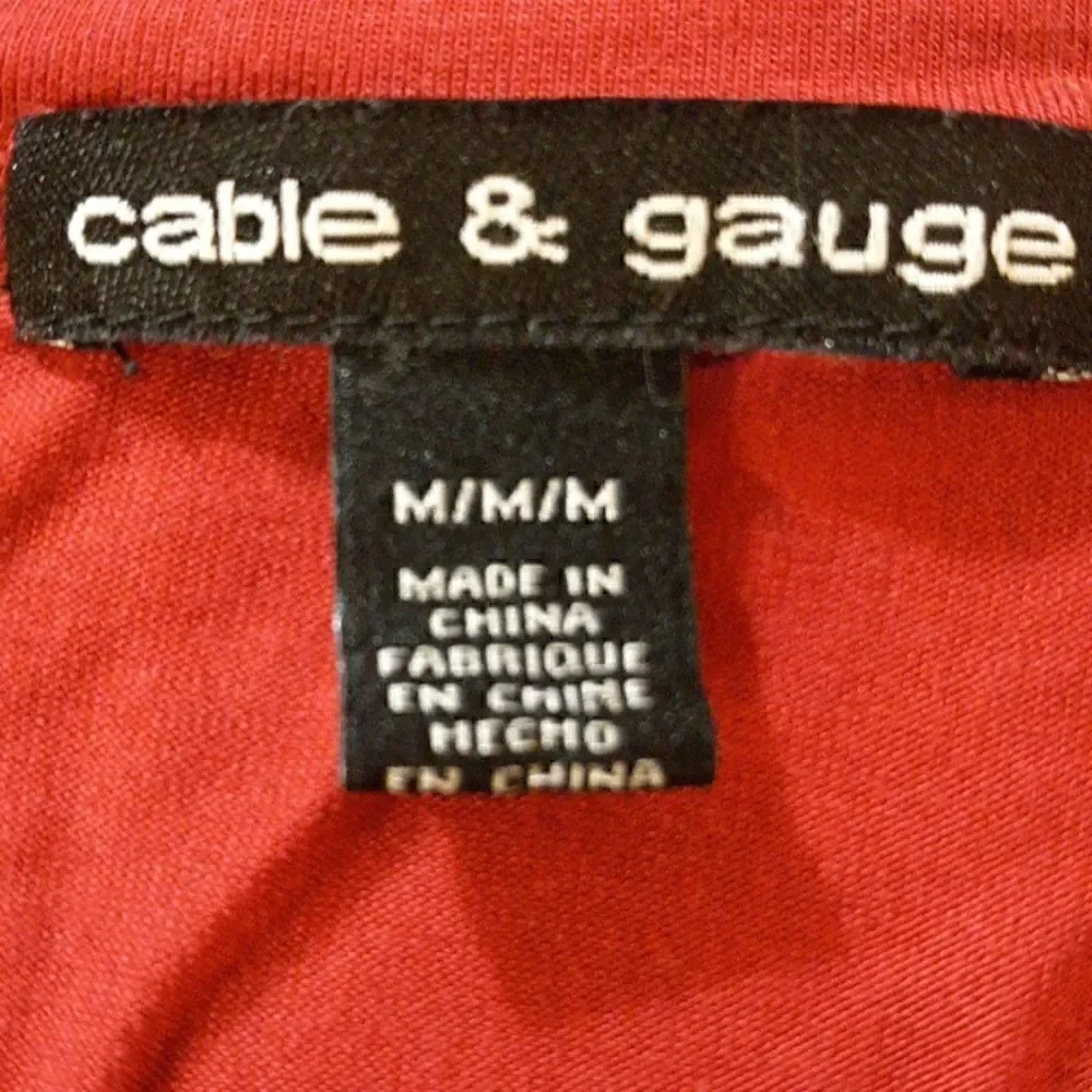 Cable & Gauge very soft